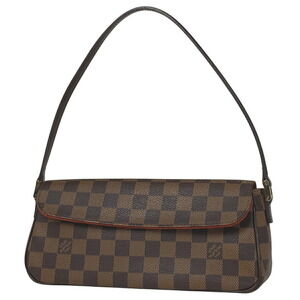 Louis Vuitton Recoleta Shoulder Handbag Damier Brown
